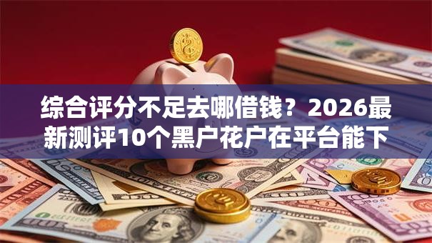 综合评分不足去哪借钱？2026最新测评10个黑户花户在平台能下款