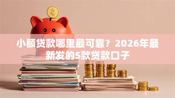 小额贷款哪里最可靠？2026年最新发的5款贷款口子