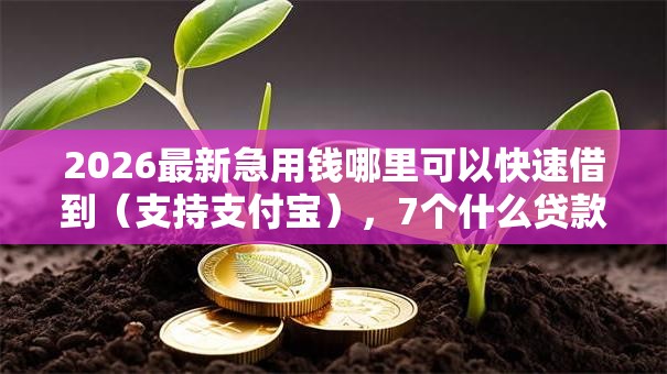 2026最新急用钱哪里可以快速借到(支持支付宝),7个什么贷款平台容易通过无私分享 2026最新急用钱哪里可以快速借到(支持支付宝),7个什么贷款平台容易通过无私分享