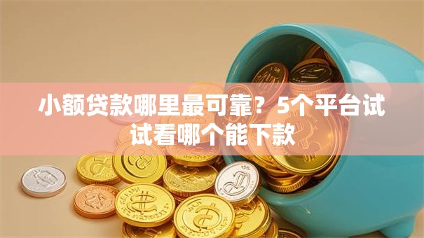 小额贷款哪里最可靠？5个平台试试看哪个能下款