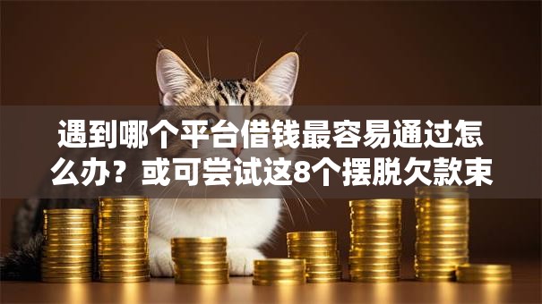 遇到哪个平台借钱最容易通过怎么办？或可尝试这8个摆脱欠款束缚贷款新口子
