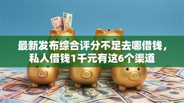 最新发布综合评分不足去哪借钱，私人借钱1千元有这6个渠道