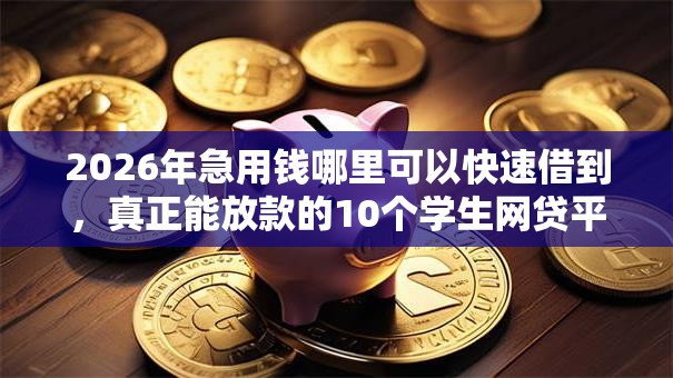 2026年急用钱哪里可以快速借到,真正能放款的10个学生网贷平台推荐 2026年急用钱哪里可以快速借到,真正能放款的10个学生网贷平台推荐