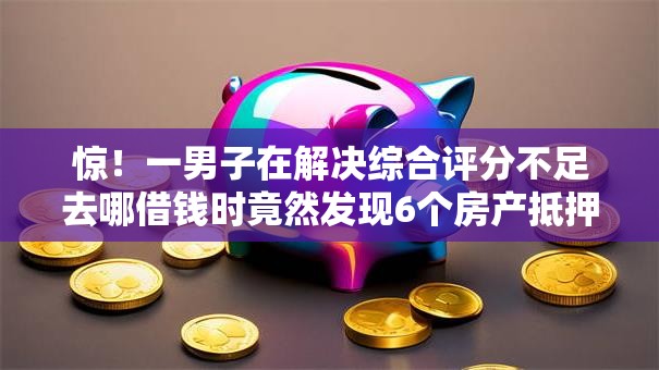 惊!一男子在解决综合评分不足去哪借钱时竟然发现6个房产抵押贷款平台,事后分享了出来 惊!一男子在解决综合评分不足去哪借钱时竟然发现6个房产抵押贷款平台,事后分享了出来