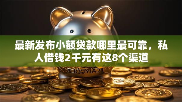 最新发布小额贷款哪里最可靠，私人借钱2千元有这8个渠道